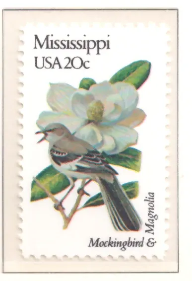 1982: Vögel und Blumen - Mississippi