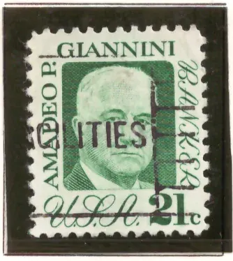 Amadeo P. Giannini – Prominente Amerikaner