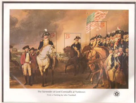 Американски бицентениал лорд Cornwallis в Yorktown
