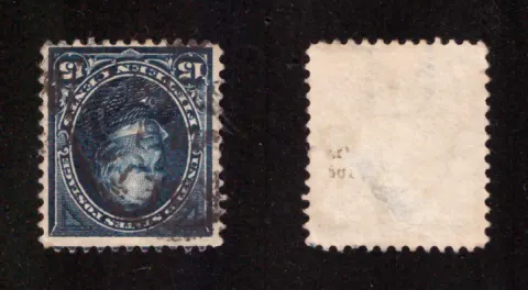 15 Cents – Henry Clay, Indigo
