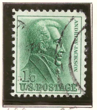 Andrew Jackson – 1-Cent reguläre Ausgabe