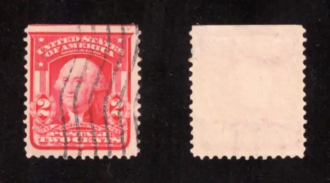 2 Cents – George Washington, Shield Design (Scott 319/319F Kandidat)