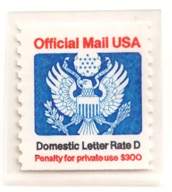 1985 Offizielle Post - Inländische Briefrate D
