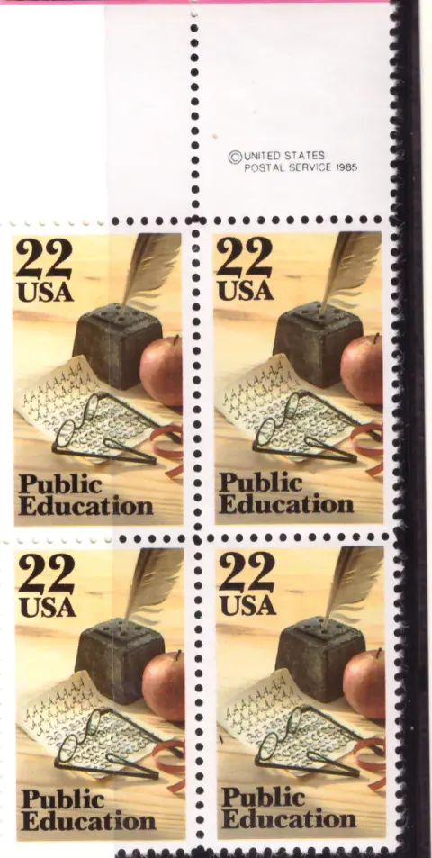 Public Education in America – Block of 4