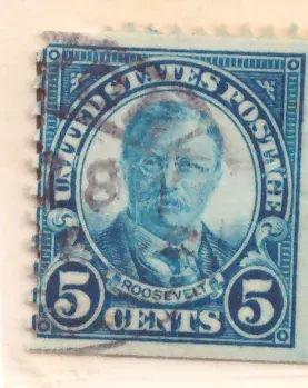 5 Cents - Theodore Roosevelt, Viertes Büro