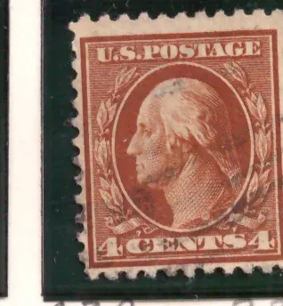 4 Cents – George Washington, braun