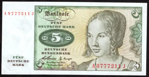 5 D-Mark — Deutsche Bundesbank