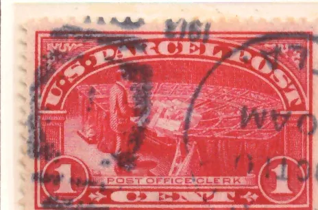 U.S. Paketpost – Postamtsangestellter