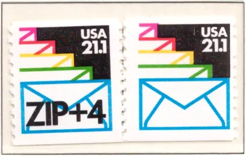 Запечатани Envelopes ZIP+4