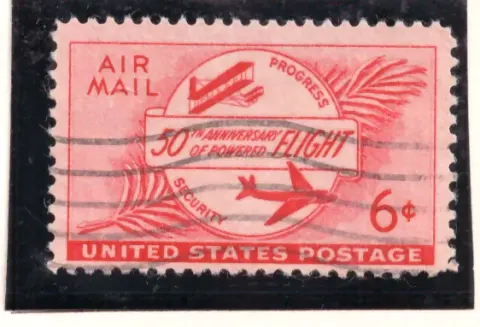 50. Jahrestag des Powered Flight Air Mail
