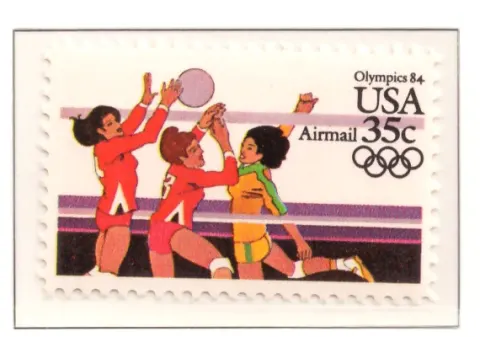 1983 Sommerolympiade Luftpost - Frauen Volleyball