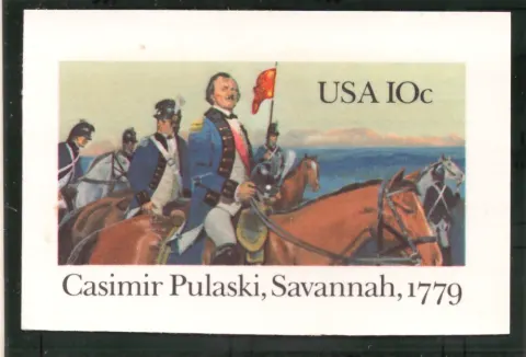 Casimir Pulaski, Savannah, 1779 по- нет-карта на квадрат