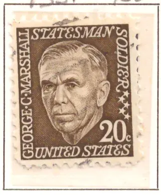 Prominente Amerikaner - George C. Marshall