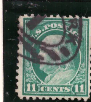 11 Cents – Benjamin Franklin, grün
