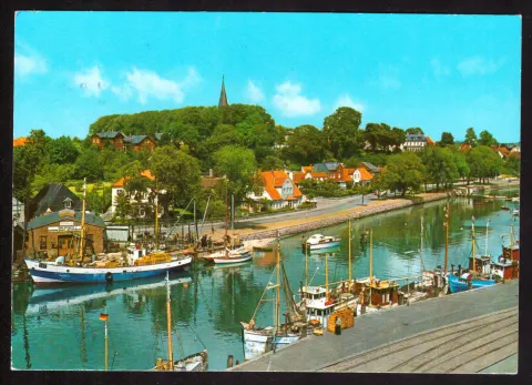 Hafen des Ostseebads Eckernförde