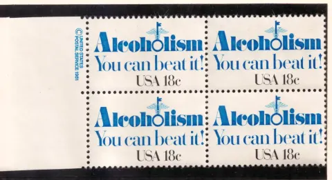 Alkoholismus: Sie können es schlagen! - Copyright-Margin-Block von 4