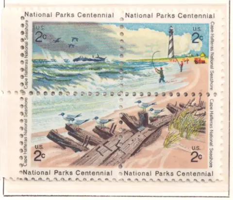 Nationalparks Centennial - Viererblock