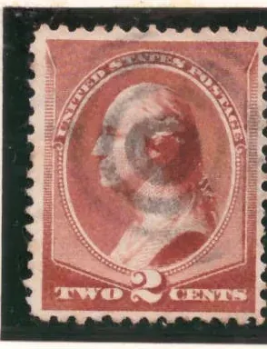 2 Cents – George Washington (rotbraun)