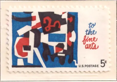 Fine Arts von Stuart Davis Abstract Design