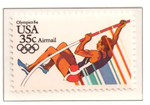 1983 Sommerolympiade Luftpost - Pole Vault
