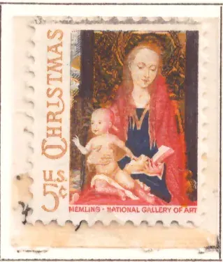 Weihnachten – Madonna und Kind von Hans Memling