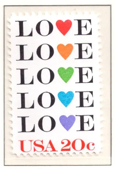 1984: Love – Mehrfarbige Herzen
