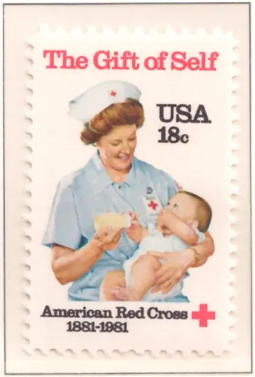 Das Geschenk des Selbst - Amerikanisches Rotes Kreuz Hundertjahrfeier