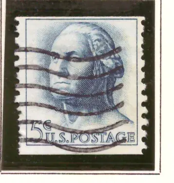 George Washington – 1962 reguläre Ausgabe