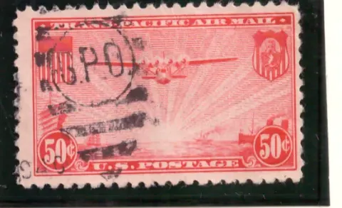 Trans-Pacific Air Mail – 50 Cent China Clipper