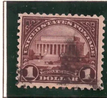 1 Dollar – Lincoln Memorial, viertes Büro