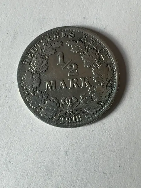 ½ Mark – Deutsches Reich (J)