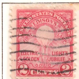 Goldenes Jubiläum des elektrischen Lichts - Thomas Edison