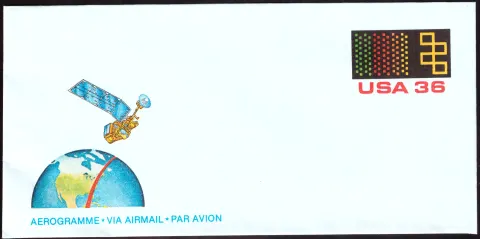 1985 Landsat aerogramme