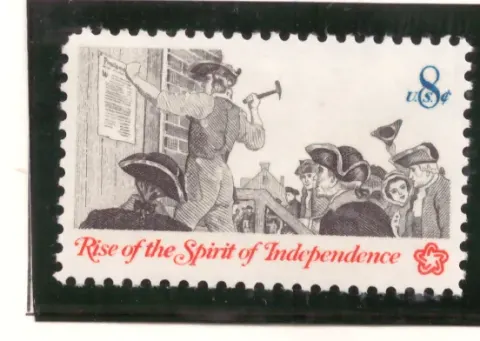 Aufstieg des Geistes der Unabhängigkeit – Posting a Broadside