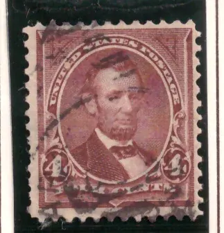 4 Cents – Abraham Lincoln, Sepia