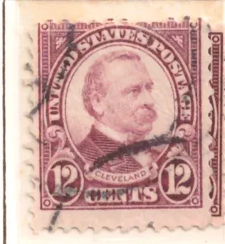 12 Cents: Grover Cleveland, Fourth Bureau