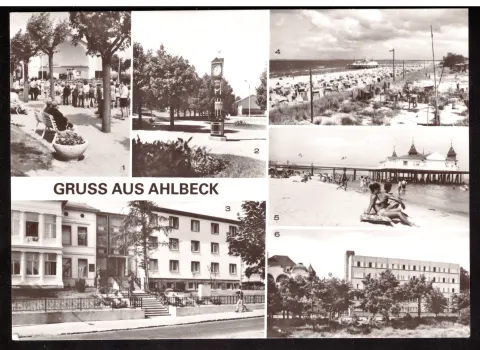 Gruß aus Ahlbeck an der Ostsee