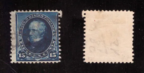 15 Cents – Henry Clay (Indigo, Kleine Banknote)