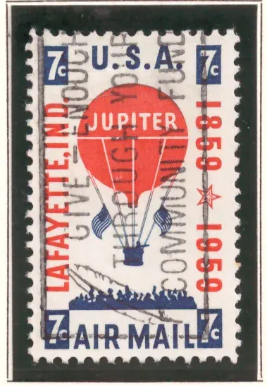 Luftpost — Ballon Jupiter