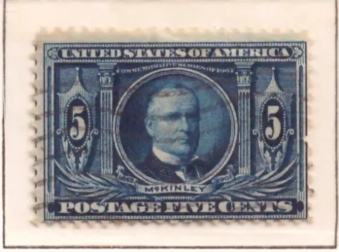 5 Cents von William McKinley
