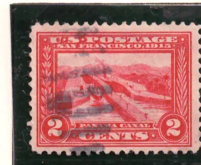 2 Cents – Panama-Kanal, Panama-Pazifik-Ausstellung