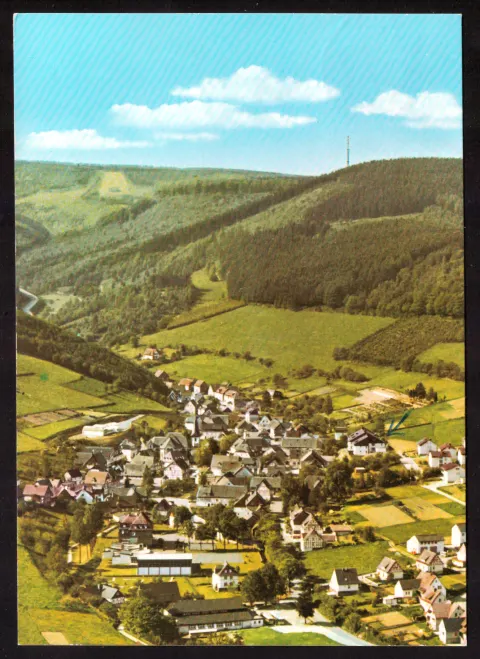 Luftbild von Bödefeld im Sauerland