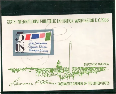 SIPEX 1966 – Souvenir Sheet (zweite Kopie)