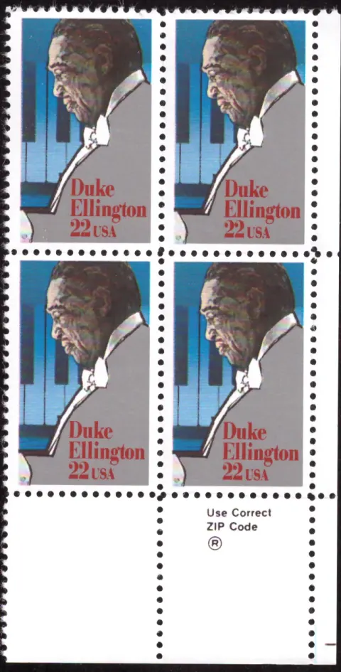 Duke Ellington – Block von 4