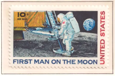 Erster Mann auf dem Mond - Air Mail