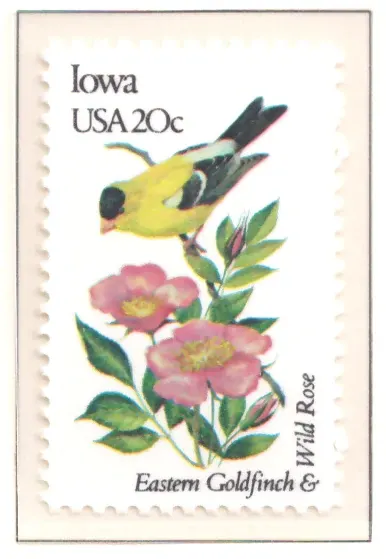 1982: Vögel und Blumen - Iowa