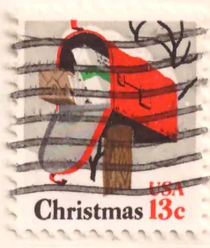 Christmas – Rural Mailbox (used II)