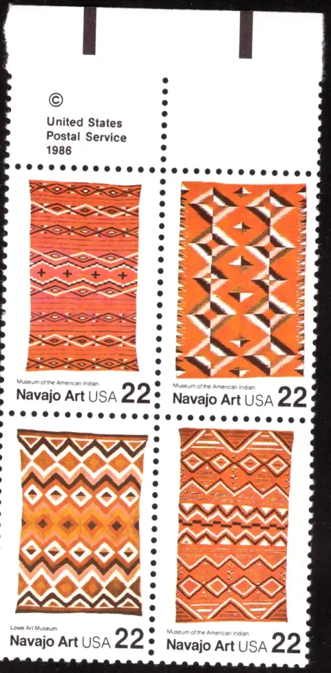 Navajo Blankets – Block mit vier Sitzen