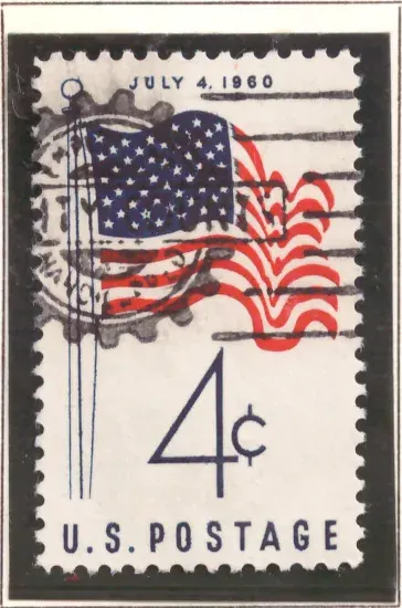 U.S. Flagge mit 50 Sternen