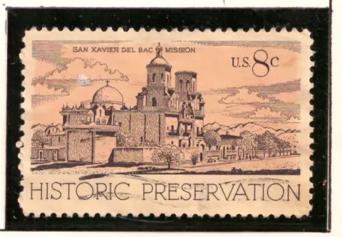 Historische Erhaltung - Mission San Xavier del Bac